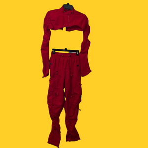 NWT Smoke Rise Red outfit S